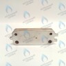 Теплообменник ГВС вторичный 12 пластин BOSCH WBN2000/WBN6000 12/18C, BUDERUS U072 18