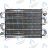 Теплообменник первичный (основной) (крепление - клипсы) Ferroli Fortuna Pro F13-F24 (398002570,398615500)