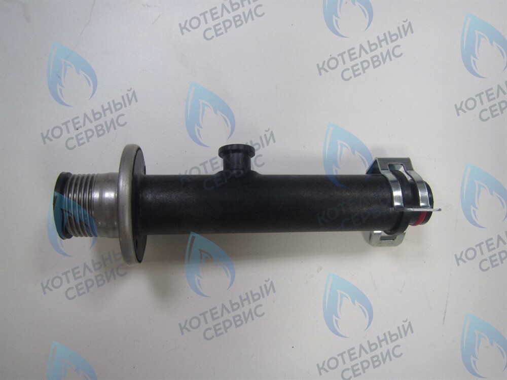 Ниппель трехходового с краном подпитки ELSOTHERM серия B с клипсой (трубка выхода ОВ с подпиткой) новая исправленная