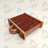 Теплообменник отопления без фитингов (142 мм) 67 FIN (100 HSG/ICH/MSC) DAEWOO