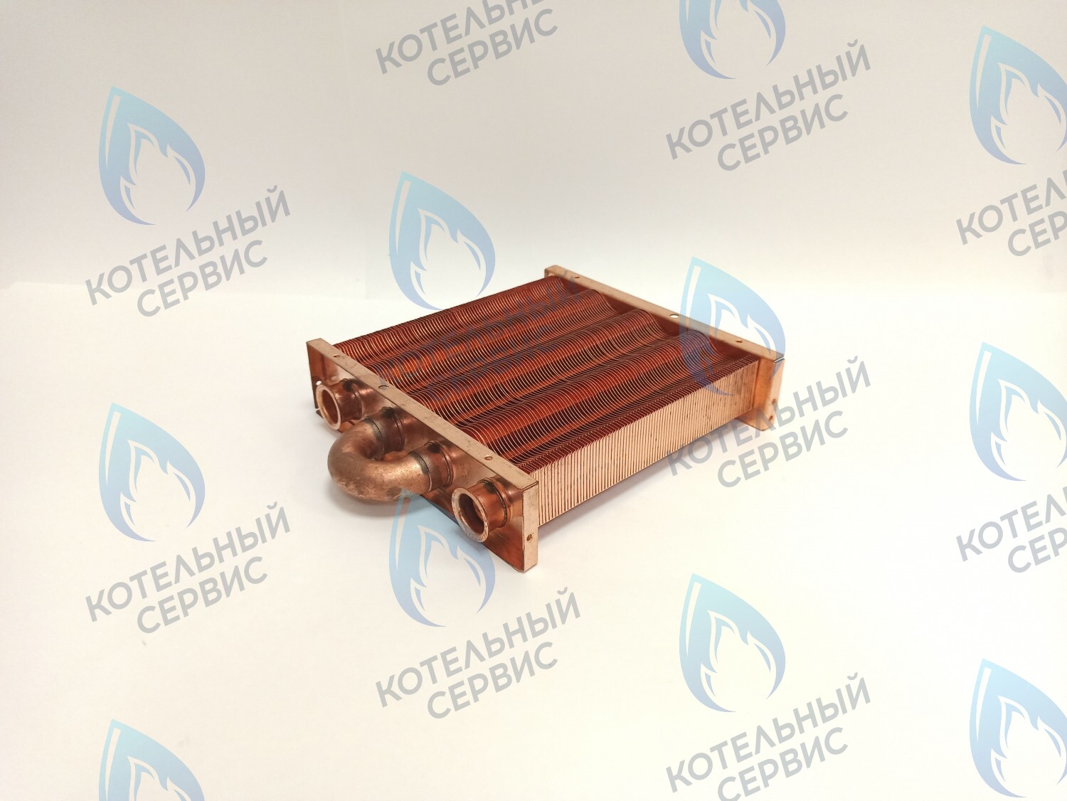 Теплообменник отопления без фитингов (180 мм) 85 FIN (130-200 HSG/ICH/MSC)(3318108610, 3318108640) DAEWOO