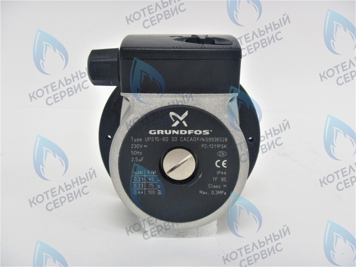 Двигатель насоса (без улитки, без фишки коннектора) GRUNDFOS 15/6 100w (для замены вместо KPM-100 S132100041, S132100050)