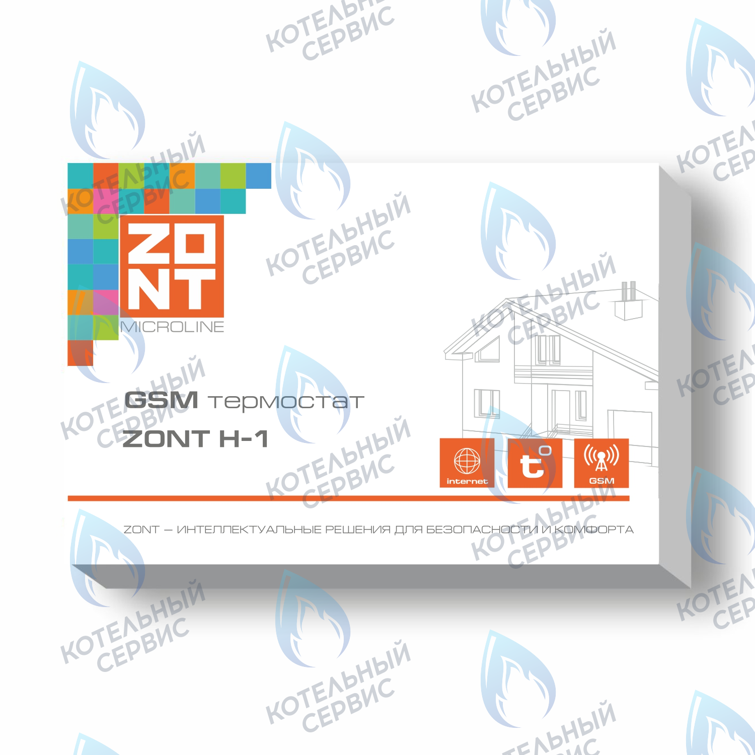 Термостат (контроллер) ZONT H-1 (GSM)