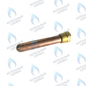 Стакан-гильза медный котловой малый, наружная резьба 1/2"G