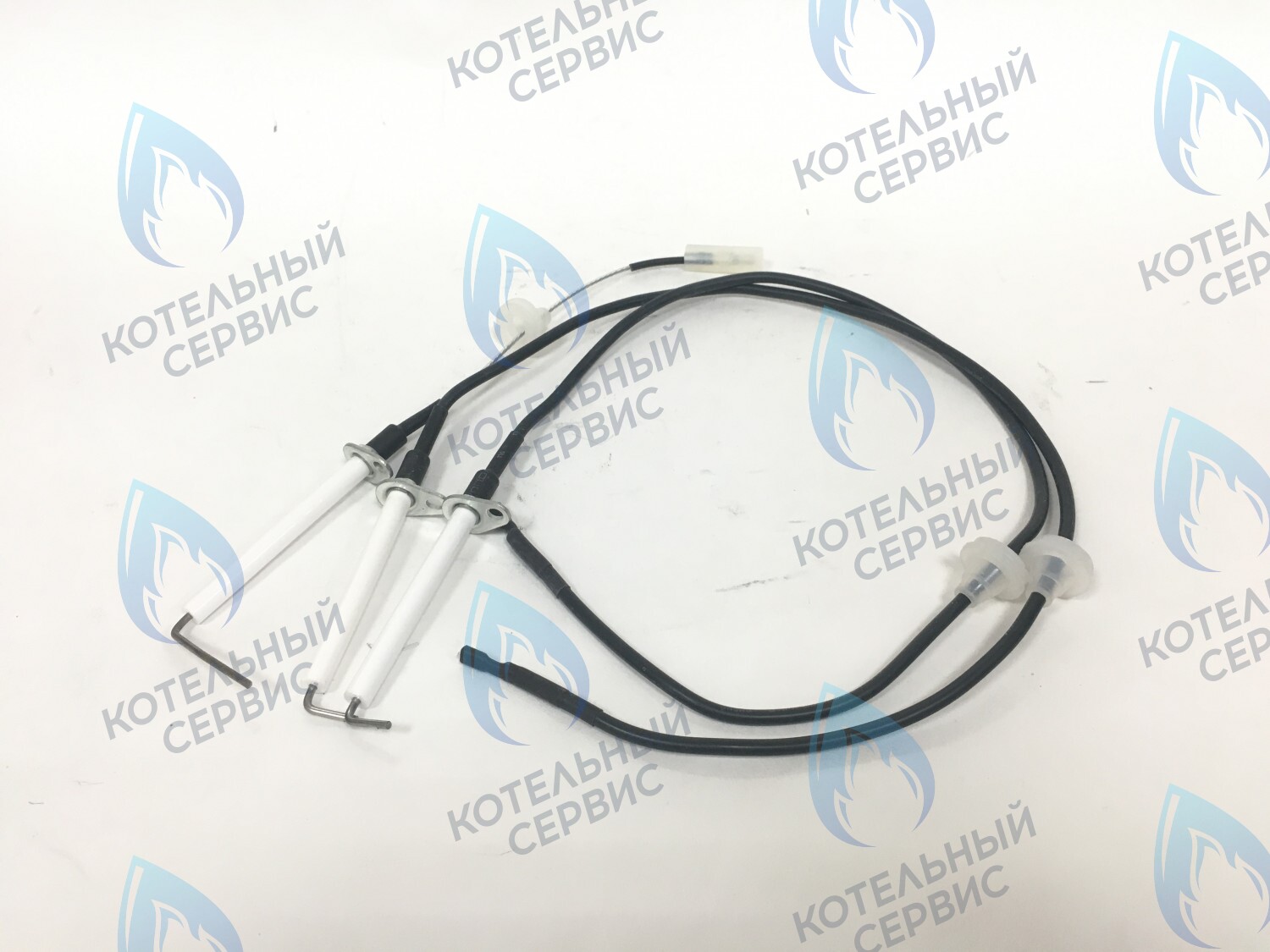 Комплект электродов с кабелями для котлов GAZECO 18 С1/С2/Т1/Т2, 24 С1/С2/Т1/Т2 произв. после 2012 г. 05-4023