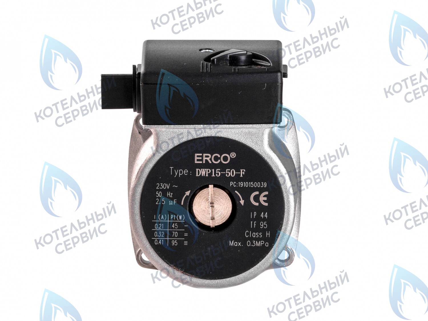 Двигатель насоса (по часовой) ERCO DWP15-50-F Thermex (28300020, 28300010), ALPHATHERM (EC-036), FERROLI (PMF01AE50-ER95R, 902614160, 398063960, 398063950_CHIARI), Koreastar (KS90263950)