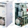 Напольный газовый котел ALPHATHERM BETA ATEB (чугунный, с электророжигом, с бойлером)
