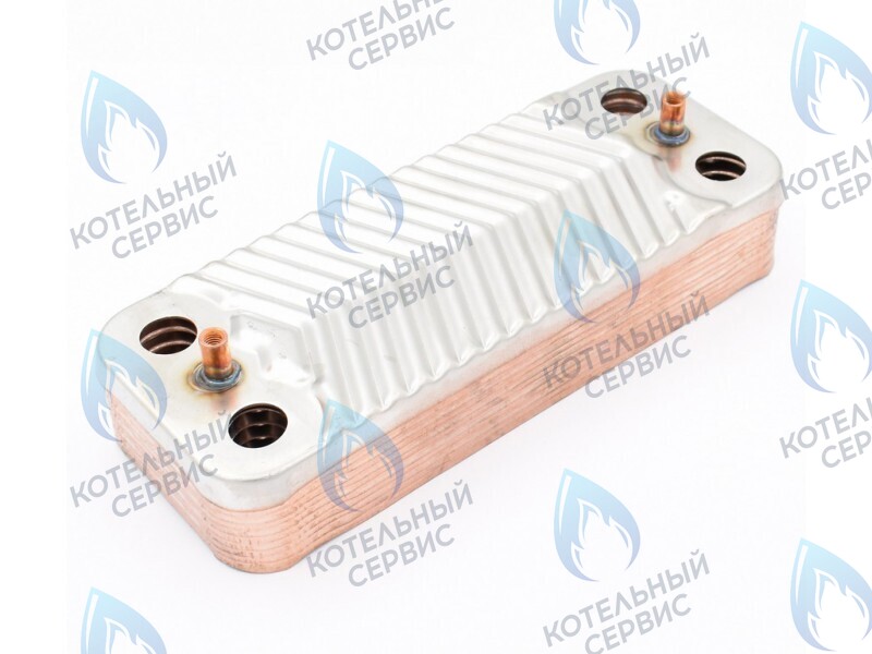 Теплообменник пластинчатый ГВС 12 пластин (вторичный)  IMMERGAS (1.031610, 1.028657)