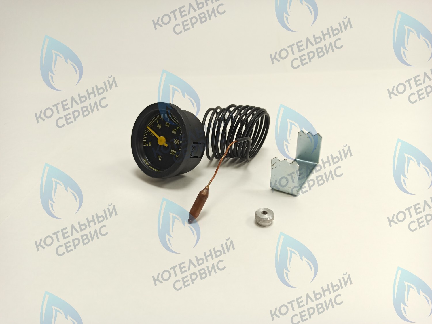 Термостат (термометр) d52mm KIT TERM. 0-120C (36400360) FERROLI  GFN/SF