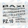 Уплотнение кольцевое 23,47х2,62 BAXI