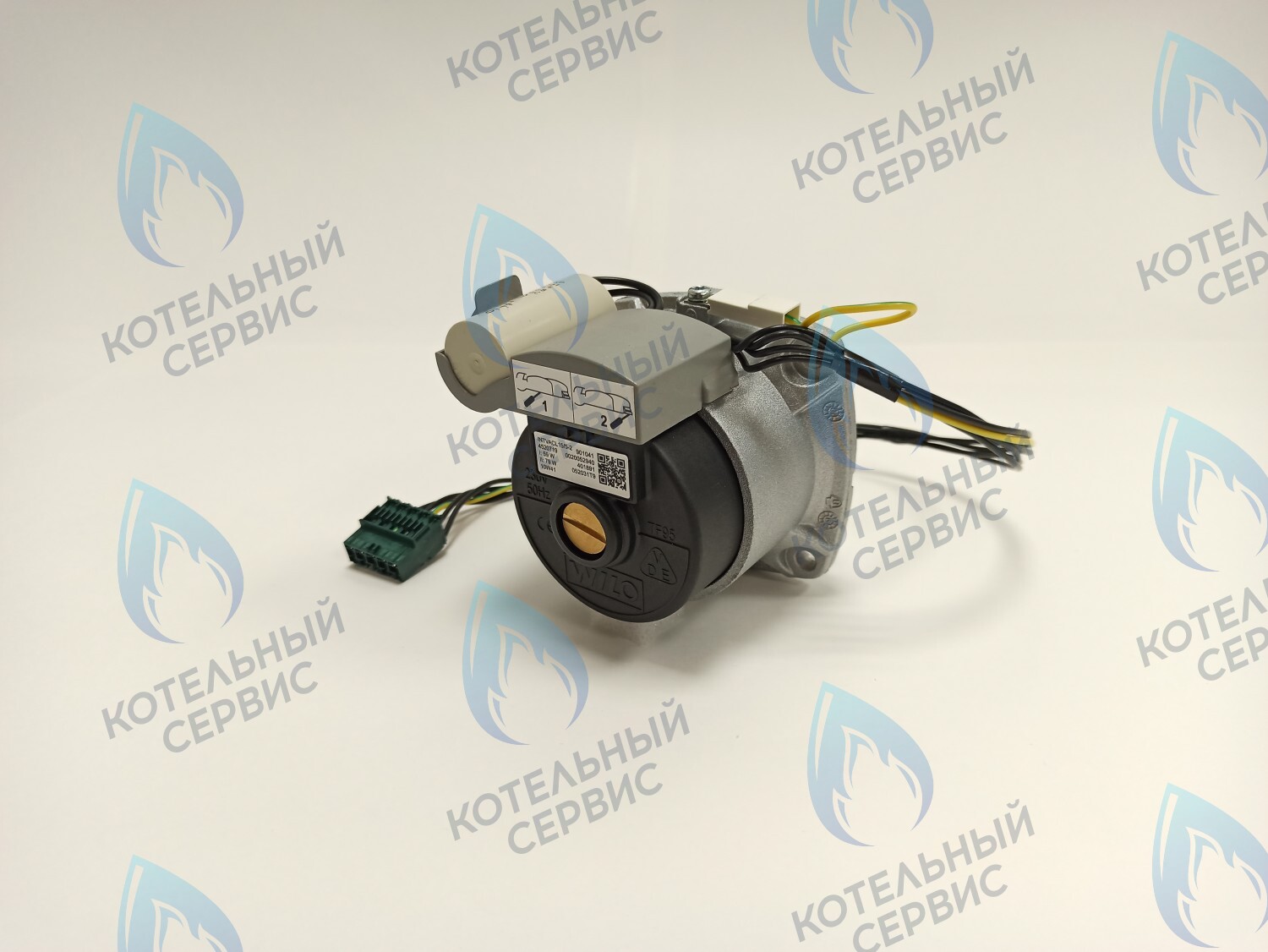 Двигатель насоса 1000L/H аналог WILO INTVACL 15/5-2 Protherm Гепард 23 MTV / MOV вер. 19, Пантера 25 KTV / KOV, 30 KTV вер. 19 (без улитки) (против часовой, втулка 35мм, колесо 68/21мм) (0020097216, 0020197548)