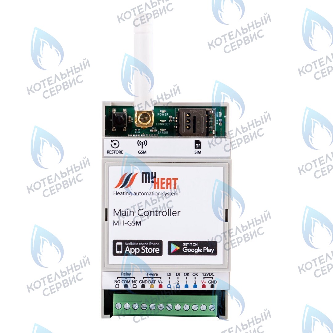 Термостат (контроллер) MyHeat GSM (GSM, DIN)