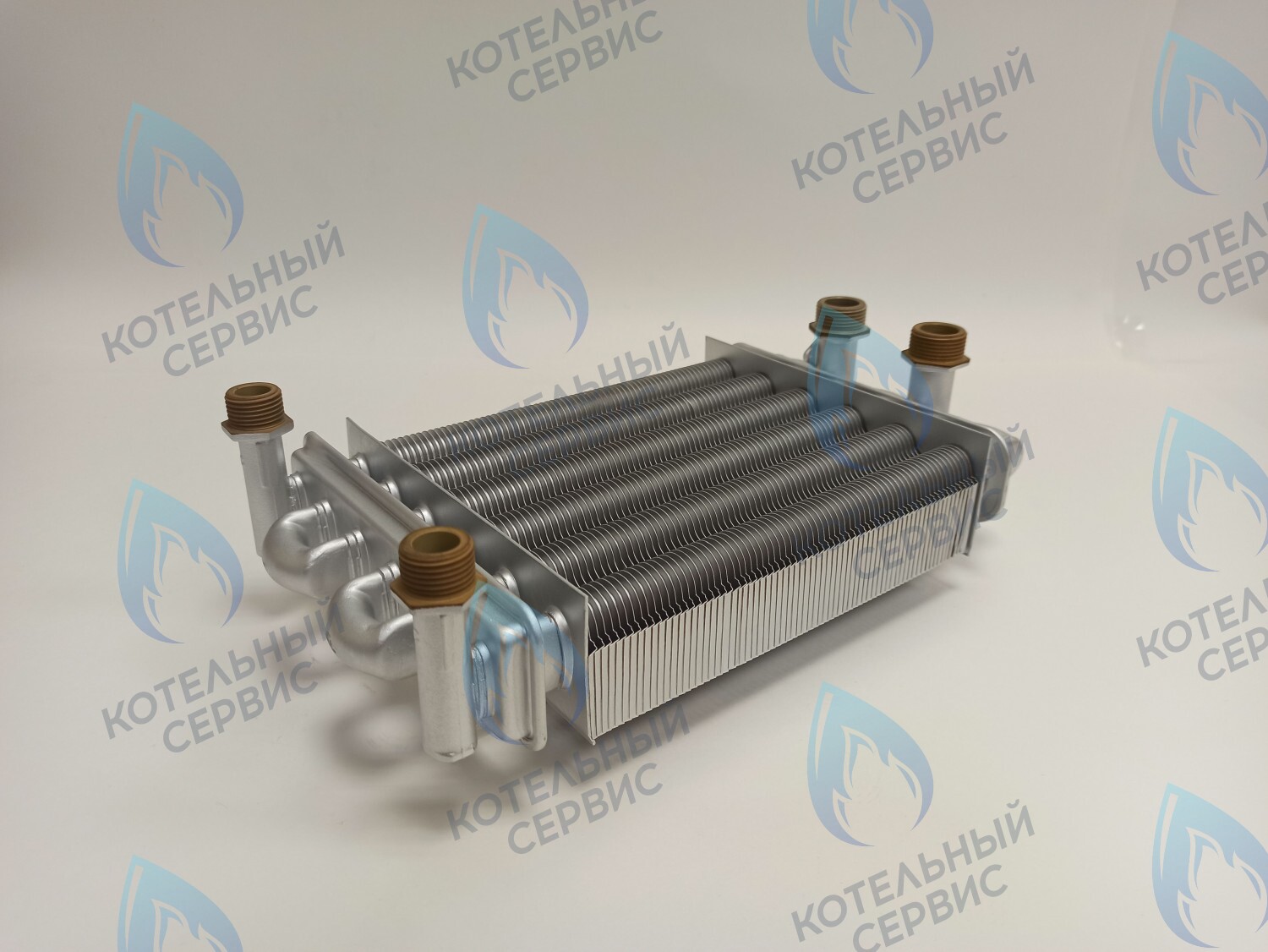 Теплообменник битермический 210мм ROCTERM TE-B13/TE-B20, OASIS BE-16, BE-20