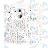 Плата управления подходит для ITALTHERM Atlas, Oberon, Triton 552000221, 552000129 (CE-0051BQ2984, PO93B1)