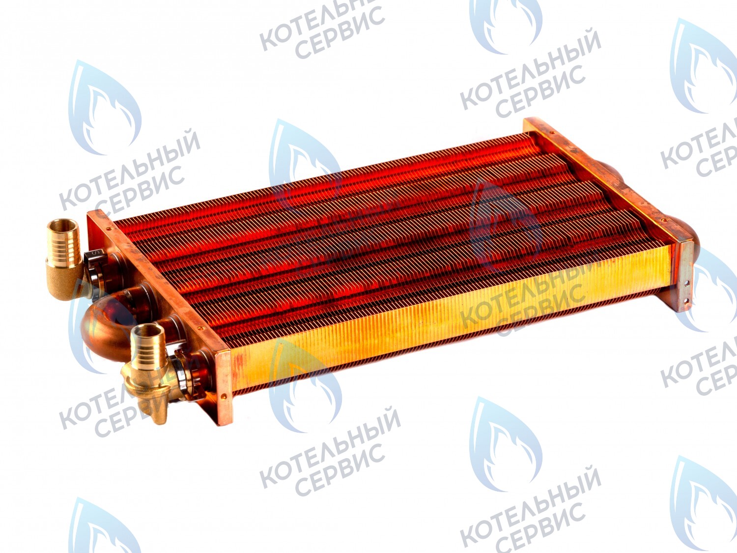 Теплообменник отопления (основной, первичный) 280 мм 122 FIN (250-300MSC) DAEWOO