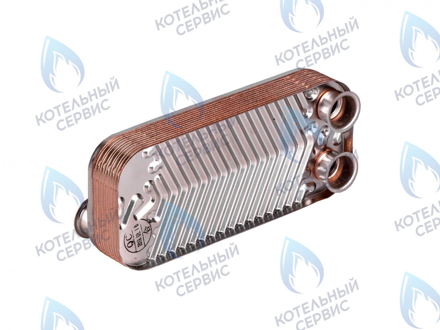 Теплообменник ГВС 100-200 (12 FIN) DAEWOO MSC/MCF/MES