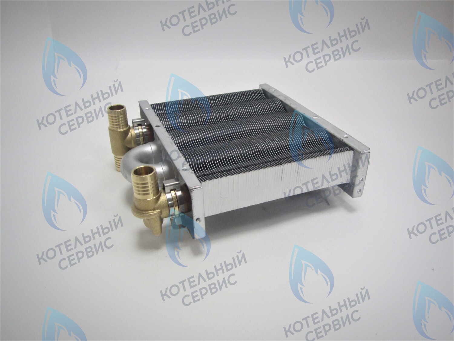 Теплообменник отопления с фитингами (142 мм) 67 FIN (100 HSG/ICH/MSC) DAEWOO