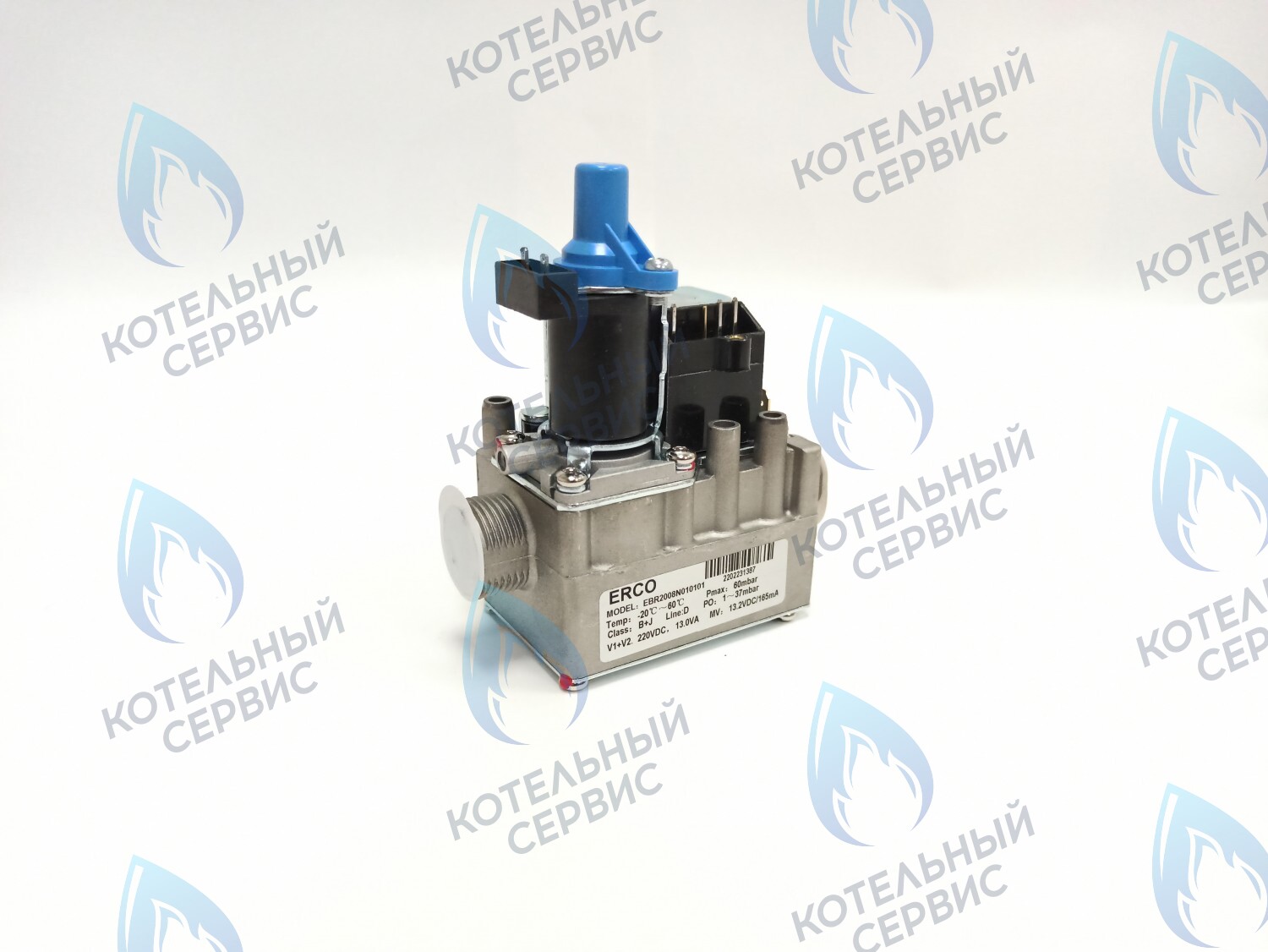 Газовый клапан ERCO EВR2008N 220VDC (постоянный ток) NevaLux 7211/7218/7224/8224/8624/8230, Alpenhoff Baden (15199008), Ferroli Fortuna Special (NG) (39899008), KoreaStar Bravo K (NG) (KS90299008)