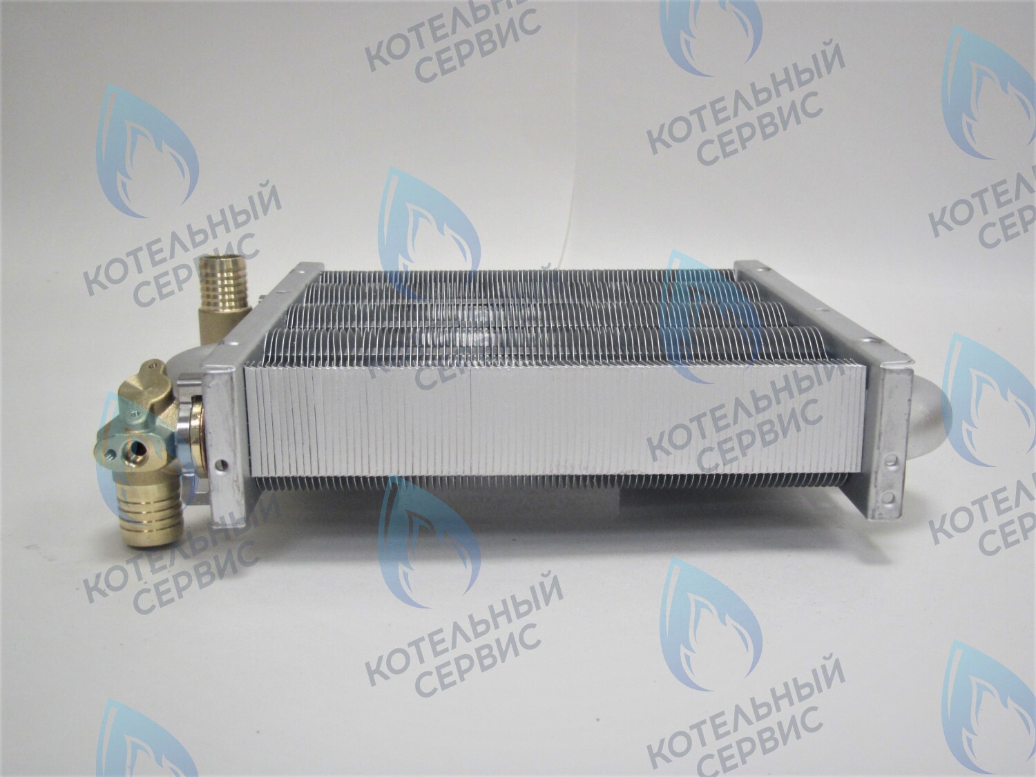 Теплообменник первичный основной (с фитингами) 180 мм 85 FIN (130-200 HSG/ICH/MSC) DAEWOO