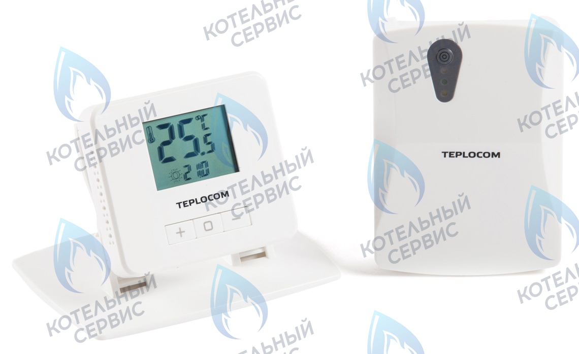 Термостат  комнатный беспроводной Teplocom TS-2AA/3A-RF