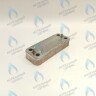 Теплообменник  ГВС вторичный 12 пластин VIESSMANN VITOPEND WH1D, VITODENS WB1B​ (7828745)