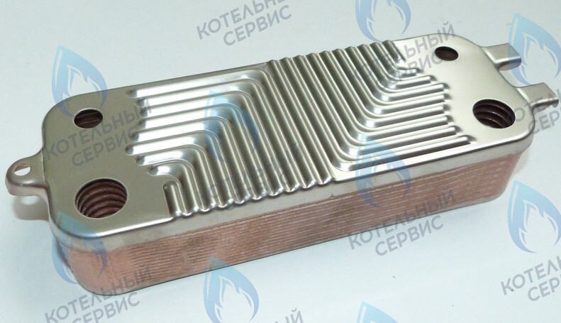 Теплообменник вторичный ГВС 16 пластин BOSCH WBN6000/2000 24C