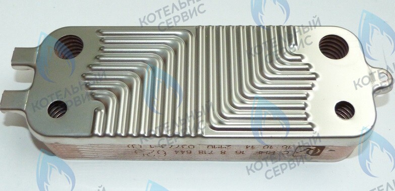 Теплообменник вторичный ГВС 16 пластин BOSCH WBN6000/2000 24C