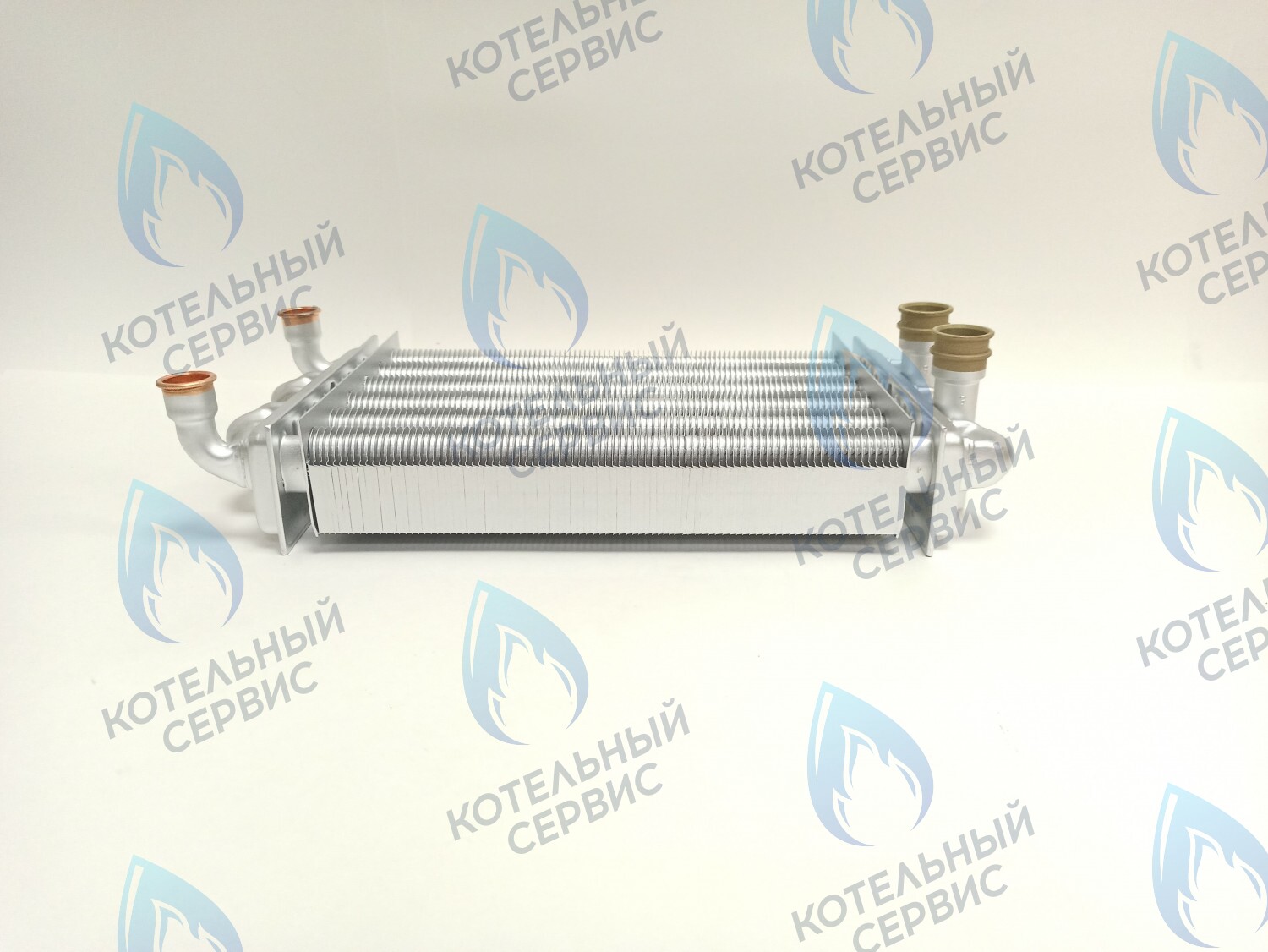 Теплообменник битермический под клипсы (после 01.08.2013) NEVALUX-7211, 7218, 7224 QF/BTGL21S-L270 (72117218)