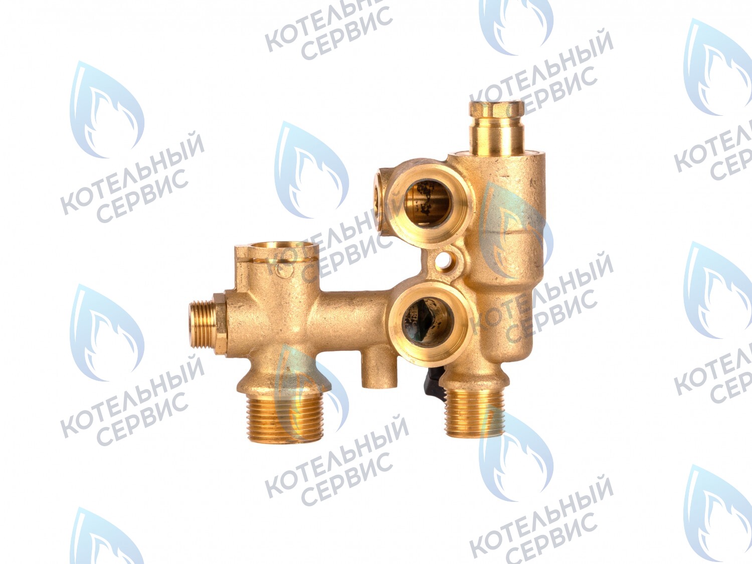 Гидроузел с краном подпитки и турбиной протока (20/24 кВт) Alpenhoff Baden (15199111)