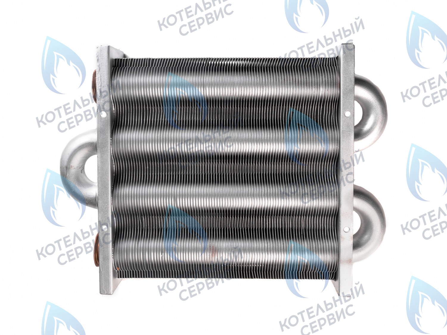 Теплообменник первичный основной (без фитингов) 180мм 85 FIN (130-200 HSG/ICH/MSC) (3318108610, 3318108640) DAEWOO