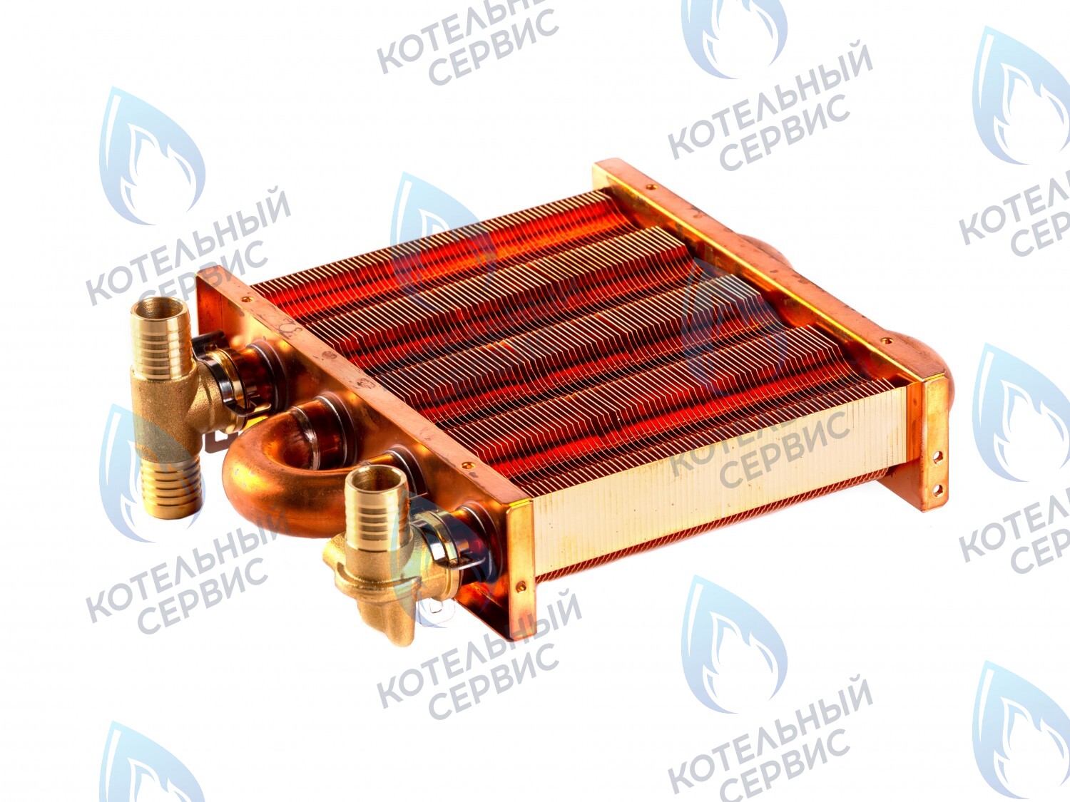 Теплообменник основной (первичный) 142 мм 67 FIN (100 HSG/ICH/MSC) DAEWOO
