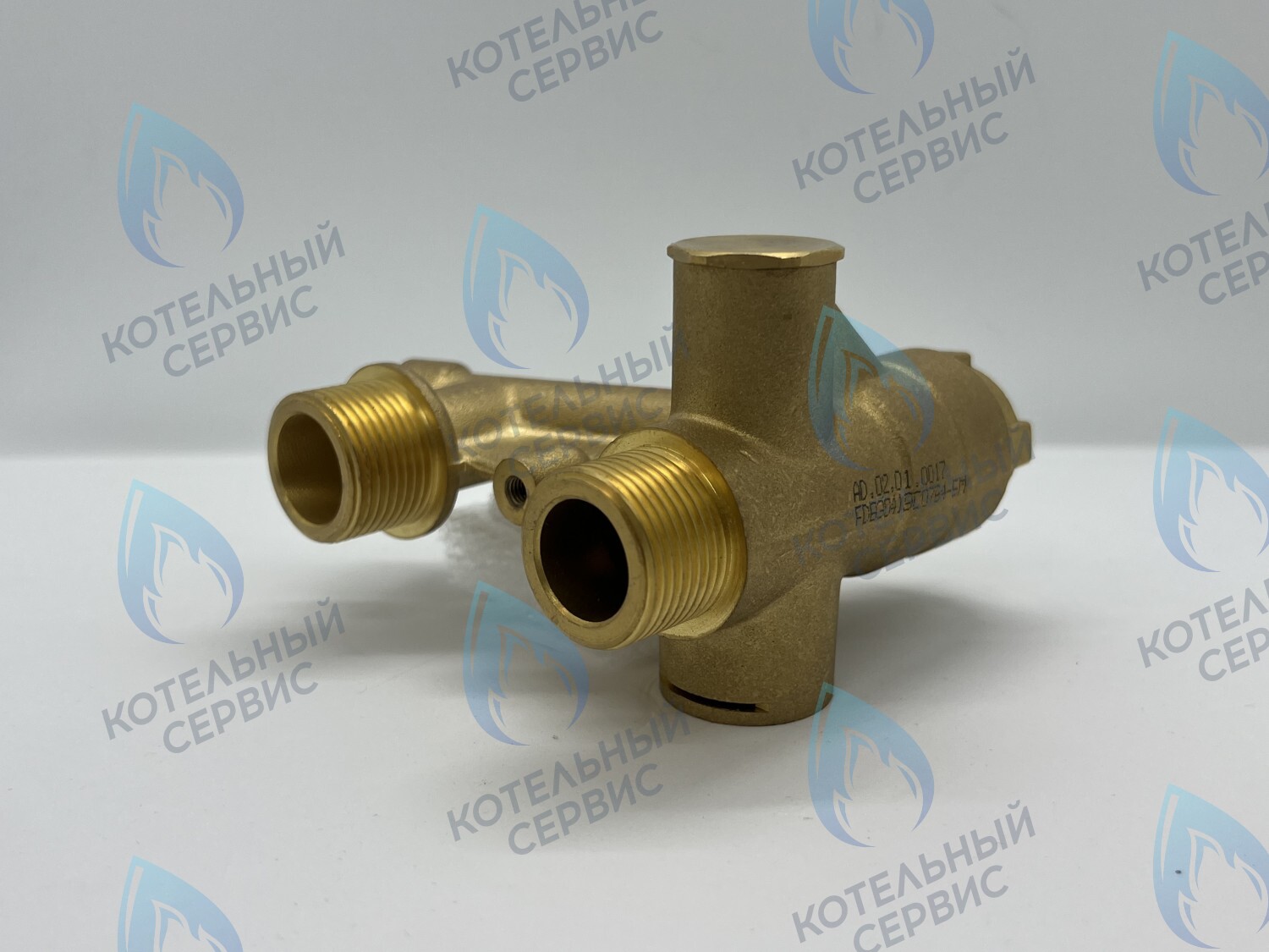 AD.02.01.0017 Трехходовой клапан в сборе M11-40ТН для котлов Mizudo