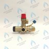Трехходовой клапан в сборе BAXI ECO NOVA, ECO Classic (63104100551P)