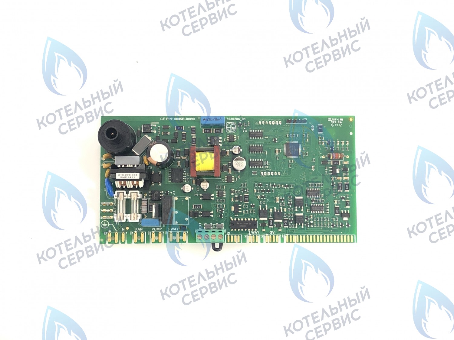 Плата управления на BOSCH (БОШ GAZ 6000) WBN6000  / WBN2000 (до 01.06.2017, первая кнопка назад, до сер. номера 753) =<FD753  (87186477330)