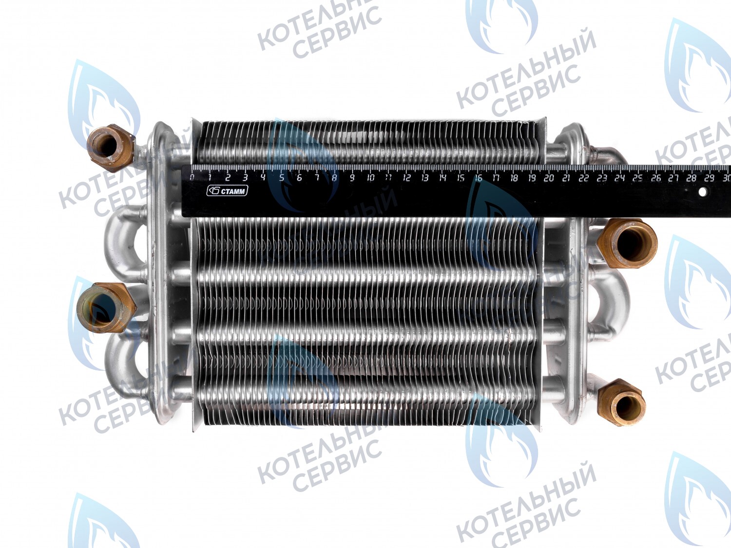 Теплообменник битермический BM 200мм 18кВт/20кВт OASIS
