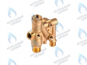 Гидроузел трехходового клапана латунный FERROLI (RU)