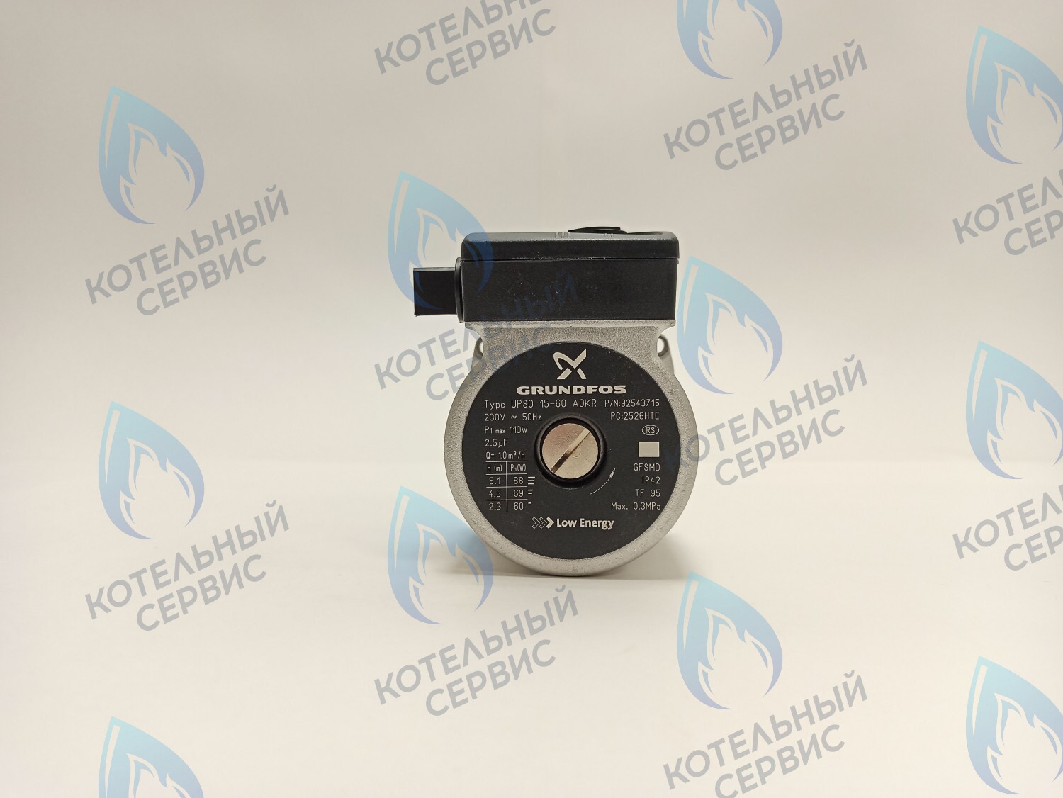 Двигатель циркуляционного насоса GRUNDFOS FEDERICA BUGATTI Varme, Light 12-24кВт