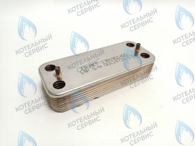 Теплообменник ГВС 28 кВт (14 пластин) FB FEDERICA BUGATTI