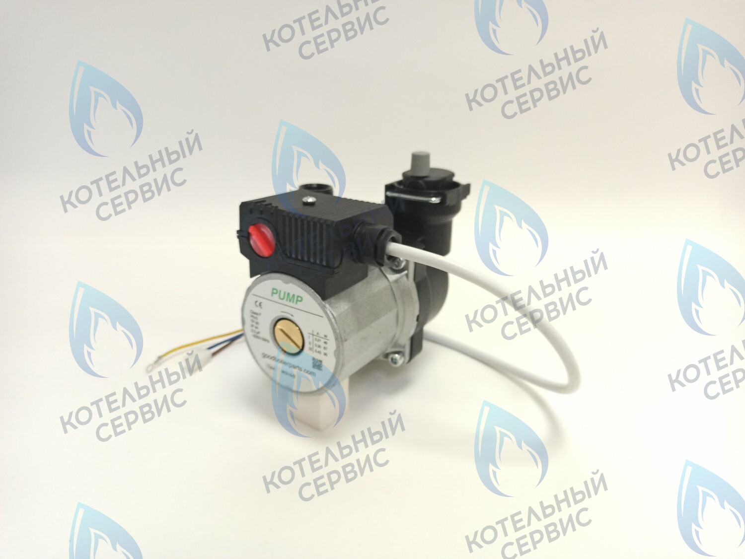 Циркуляционный насос в сборе PUMP WS15/5 с проводом вариант замены насоса Navien Deluxe, Ace, Atmo, 30000469A, 30000469B.