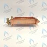 Теплообменник отопления с фитингами (180 мм) 85 FIN (130-200 HSG/ICH/MSC)(3318108610, 3318108640) DAEWOO