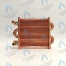 Теплообменник отопления с фитингами (180 мм) 85 FIN (130-200 HSG/ICH/MSC)(3318108610, 3318108640) DAEWOO