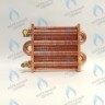 Теплообменник отопления с фитингами (180 мм) 85 FIN (130-200 HSG/ICH/MSC)(3318108610, 3318108640) DAEWOO