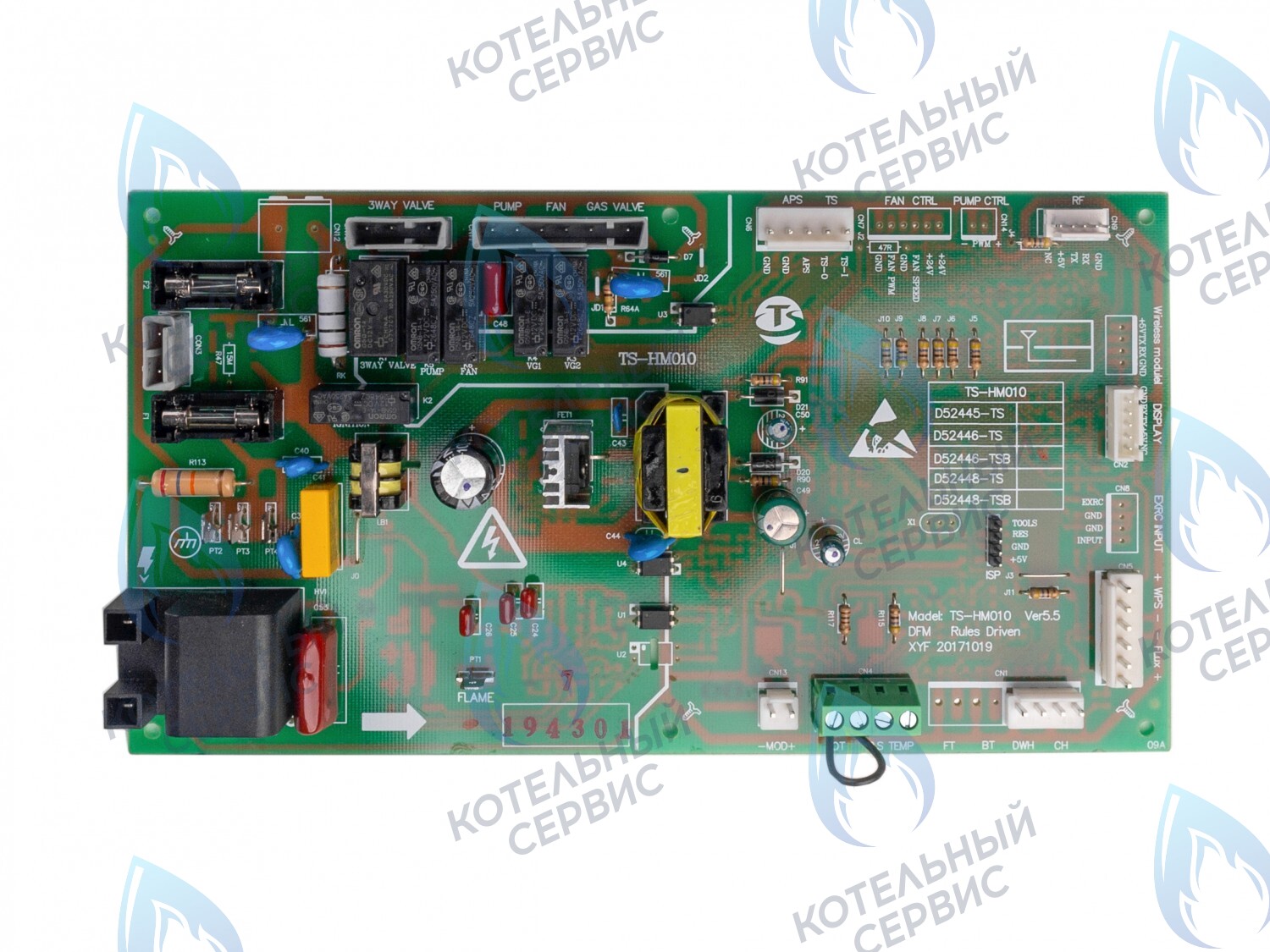 Плата управления (универсальная) GAZECO 24 T1/C1 только битермические (с 05.2016 г.)