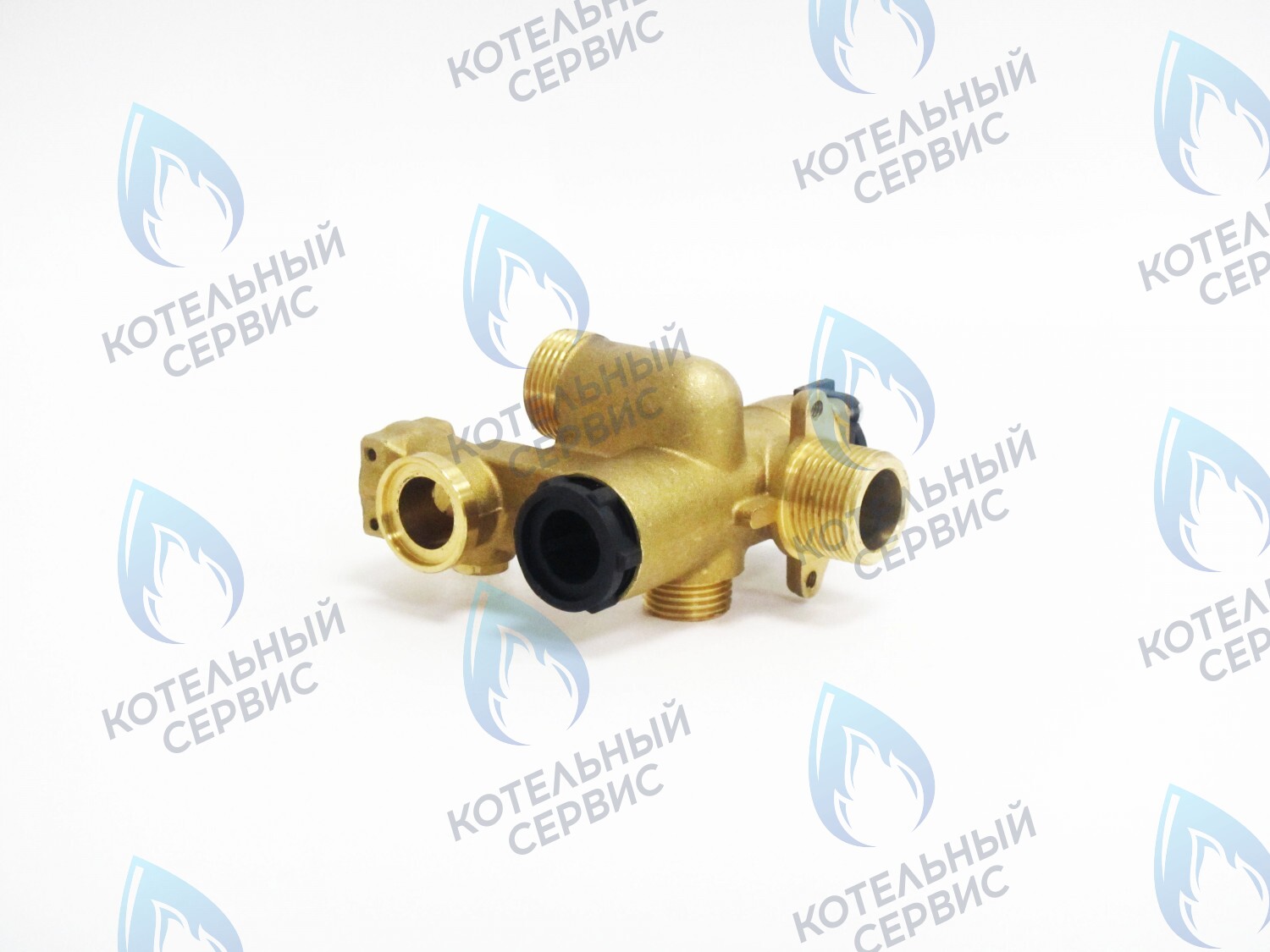 Трехходовой клапан - гидравлический блок (левая часть)