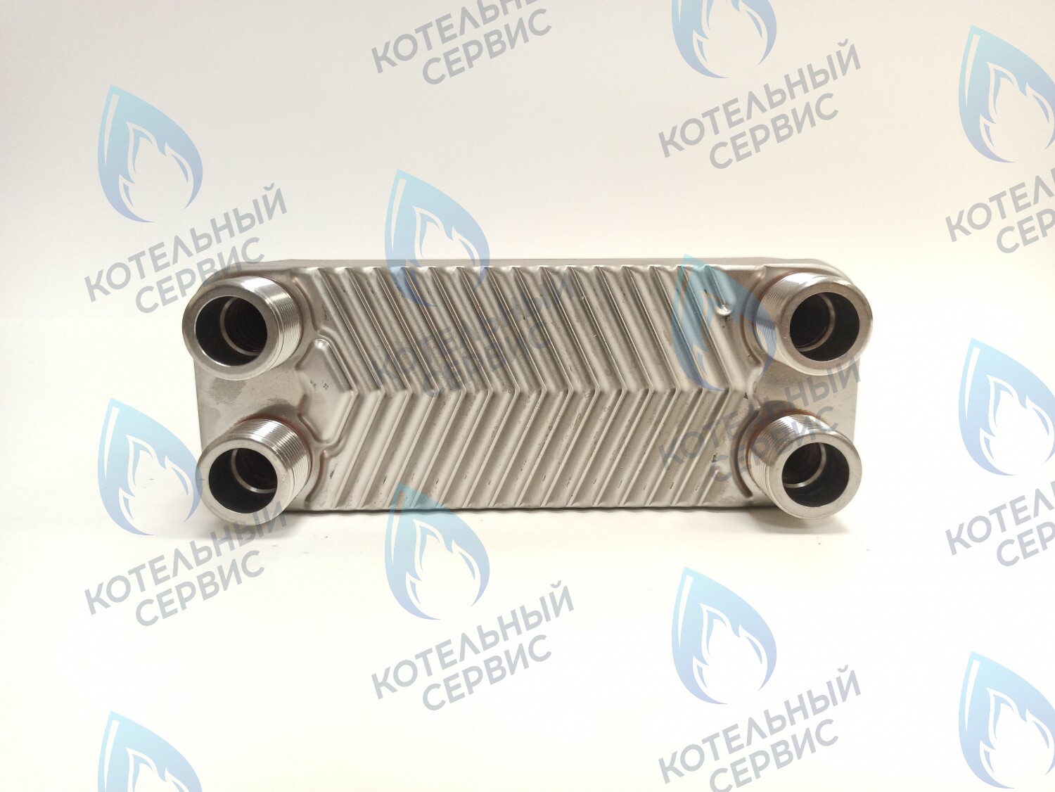 Теплообменник вторичный (ГВС) подключение 4x3/4" 45кВт (22 пластины)