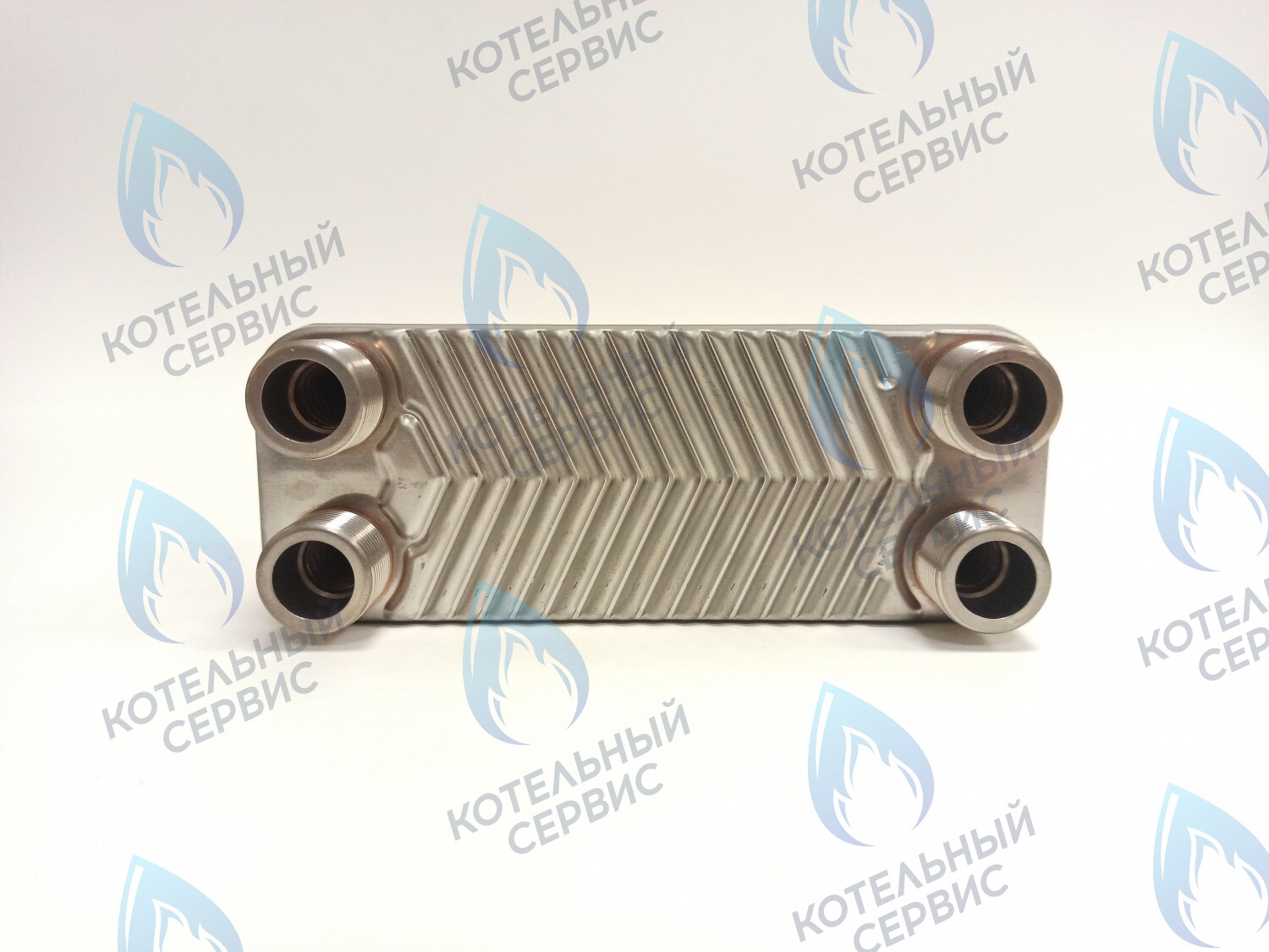 Теплообменник вторичный (ГВС) подключение 4x3/4" 60кВт (32 пластины)