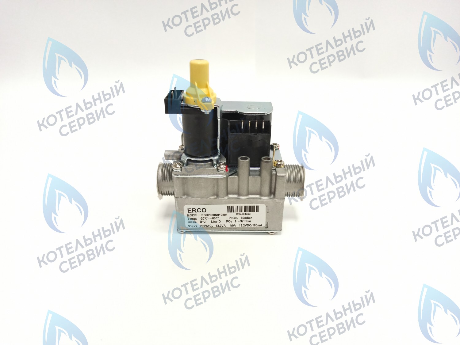 Газовый клапан ERCO Mod: EBR2008N 230VAC (переменный ток) ELSOTHERM (AA10030003), MIZUDO (AA.01.03.0001)