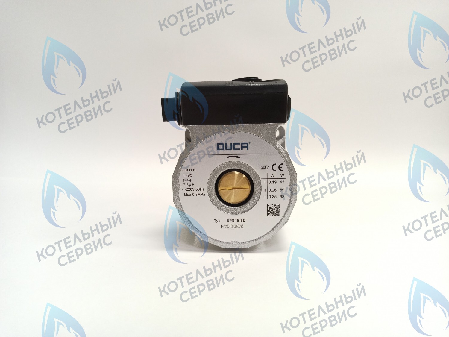 Двигатель насоса DUCA BPS15-6D (без улитки) (по часовой стрелке) 15/6 (замена WILO KSL/NFSL 15/6)