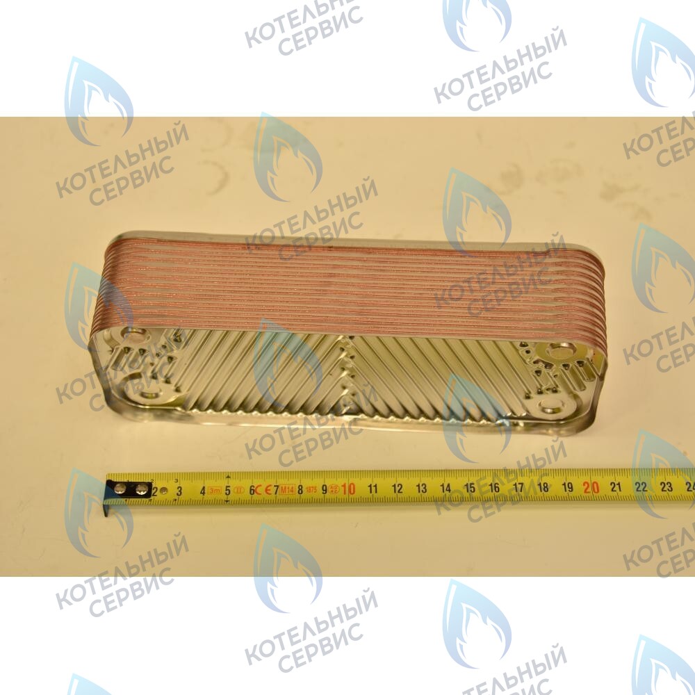 Теплообменник ГВС пластинчатый вторичный на 20 пластин BAXI