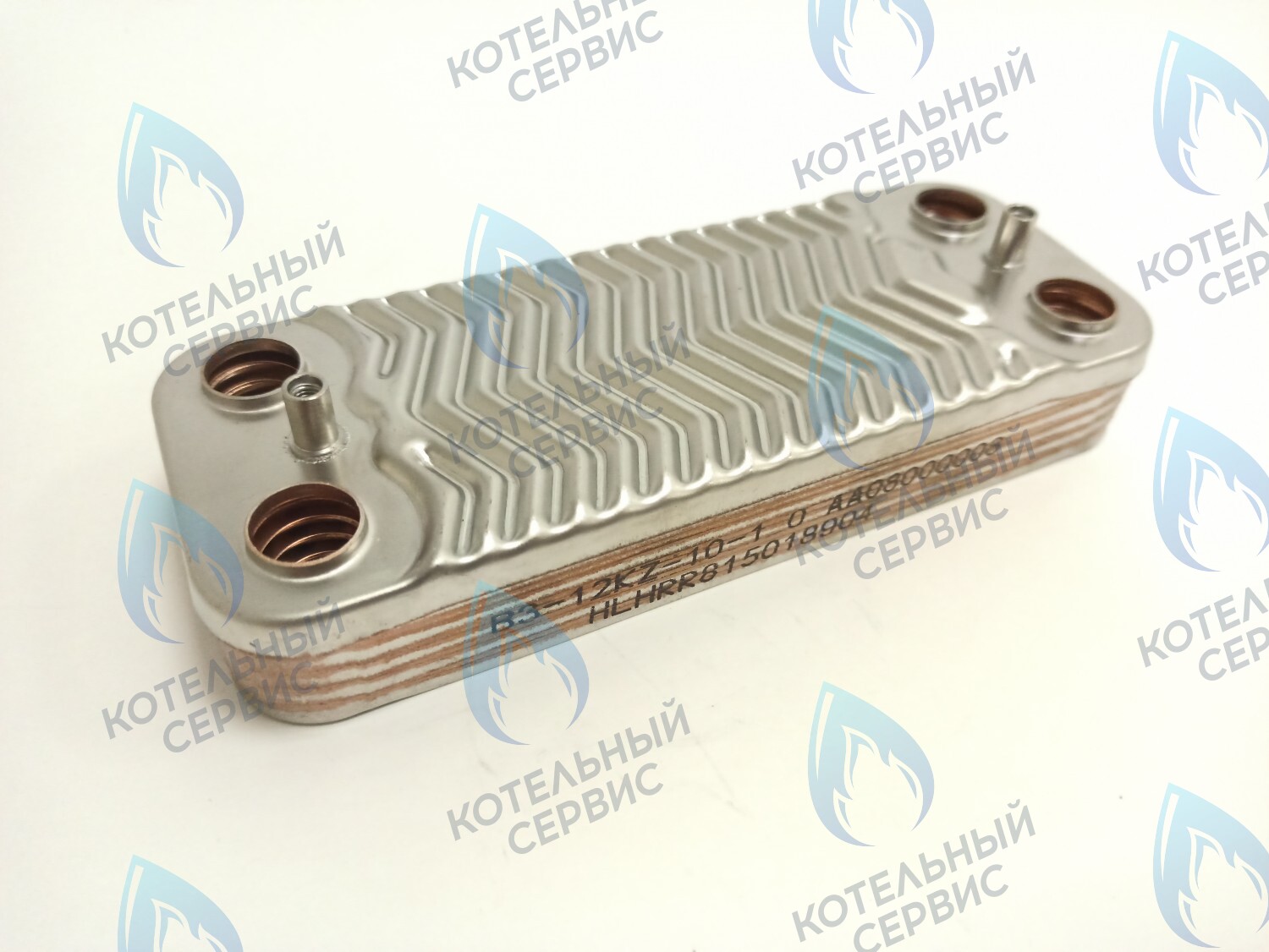 Теплообменник ГВС вторичный 10 пластин Ferroli, Koreastar, Electrolux